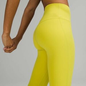 Lululemon Athletica Bright Yellow Leggings